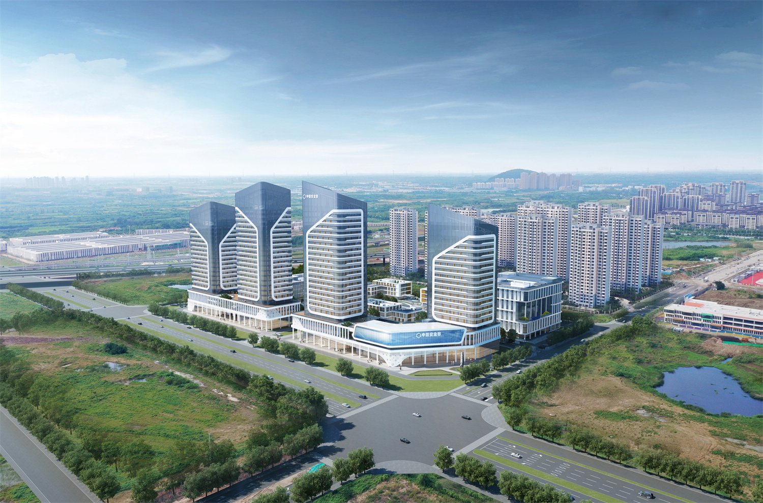 14中国安全谷暨国家科技成果转化服务示范基地项目.jpg 三峡能源安徽阜阳南部风光电基地(颍上